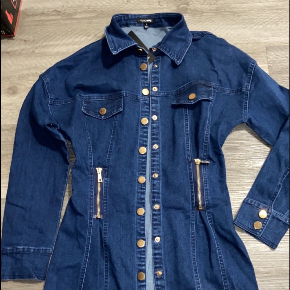 Dark Denim jean dress